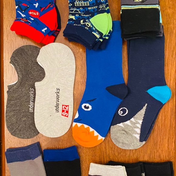 BRAND NEW Kid Boy 5-8 Years Socks Bundles - Picture 2 of 3